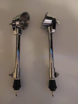 1 pair professional kick drum support stand bracket (45)