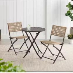 Set De 3 Piezas De Patio !