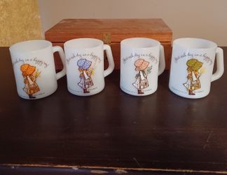 Holly Hobbie Coffee Mugs - Set Of 4