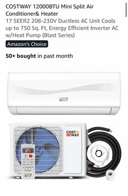 Mini split 230v 12,000 btu