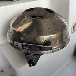 magma kettle gas propane marine boat grill barbecue bbq stainless steel