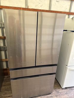 Samsung counter depth stainless steel 23 cu ft four doors