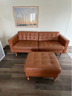 IKEA MORABO Couch and Ottoman