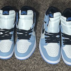 air Jordan 1 Sneakers #555088-134 Sky Blue 