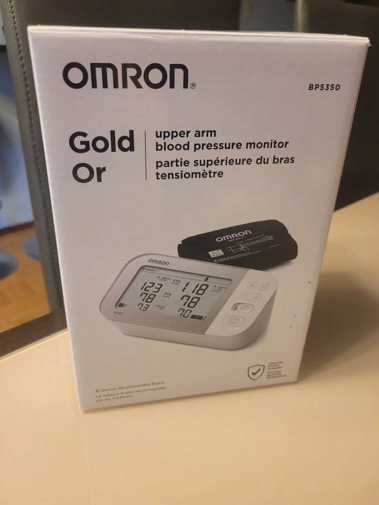 Omron Gold Blood Pressure Monitor