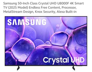 Samsung Crystal UHD 50”