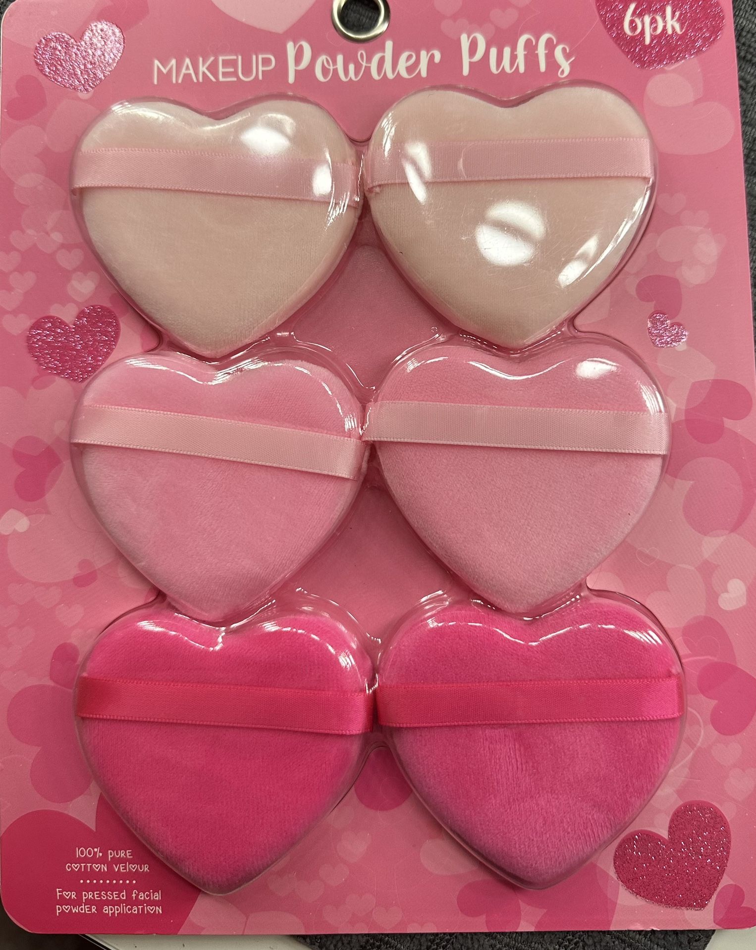 Valentines Day Heart Powder Puffs * Firm On Price*