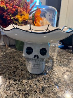 The skull platter