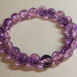 Purple Colored Glaze Bracelet 