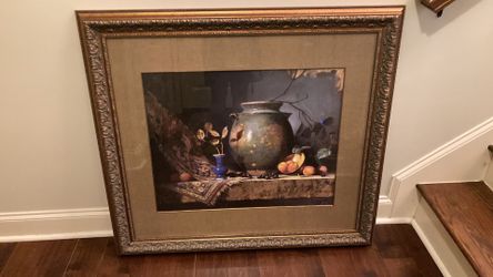Large Framed + Matted Wall ART Picture  REDUCED!!!