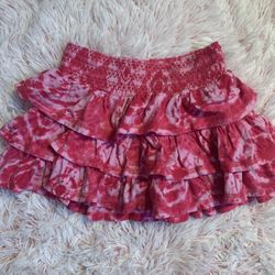 Girls Pink Skirt M(7/8)