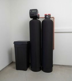 Custom Brand New Salt Softener Dual Tank Filter with Kitchen Alkaline RO