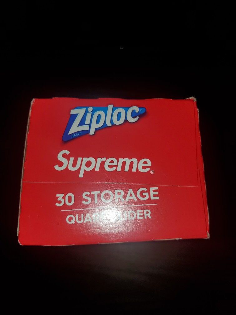 Supreme Ziploc Storage Bags