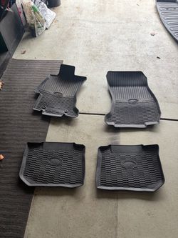 15-21 Subaru oem rubber floor mats