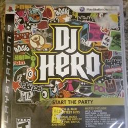 DJ Hero Sony PlayStation 3 PS3 Activision
