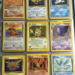 Vintage Pokemon Cards Rare 