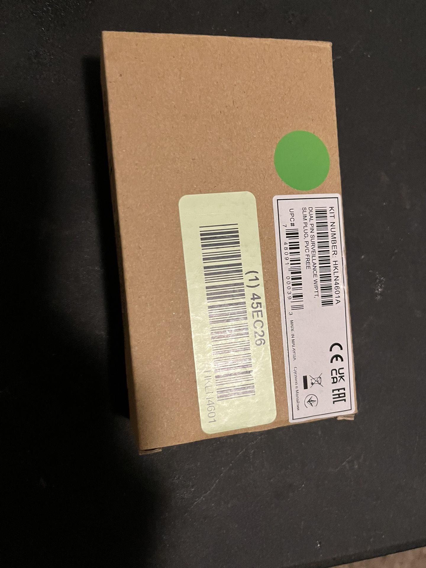 New Motorola Security Ear Piece With Mic