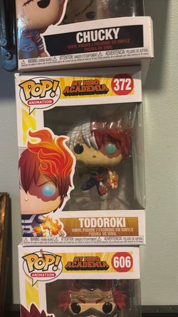 Funko Pop My Hero Academia Todoroki #372 and Funko pop my hero academia kirishima #606