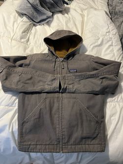 Patagonia Men s Small Sherpa Lined Canvas Hoody Jacket for Sale in