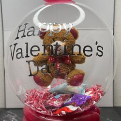 Kids Valentines Bobo Balloon Arrangement