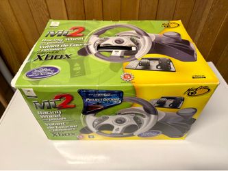 XBOX MC2 Racing Wheel and Pedals from Mad Catz