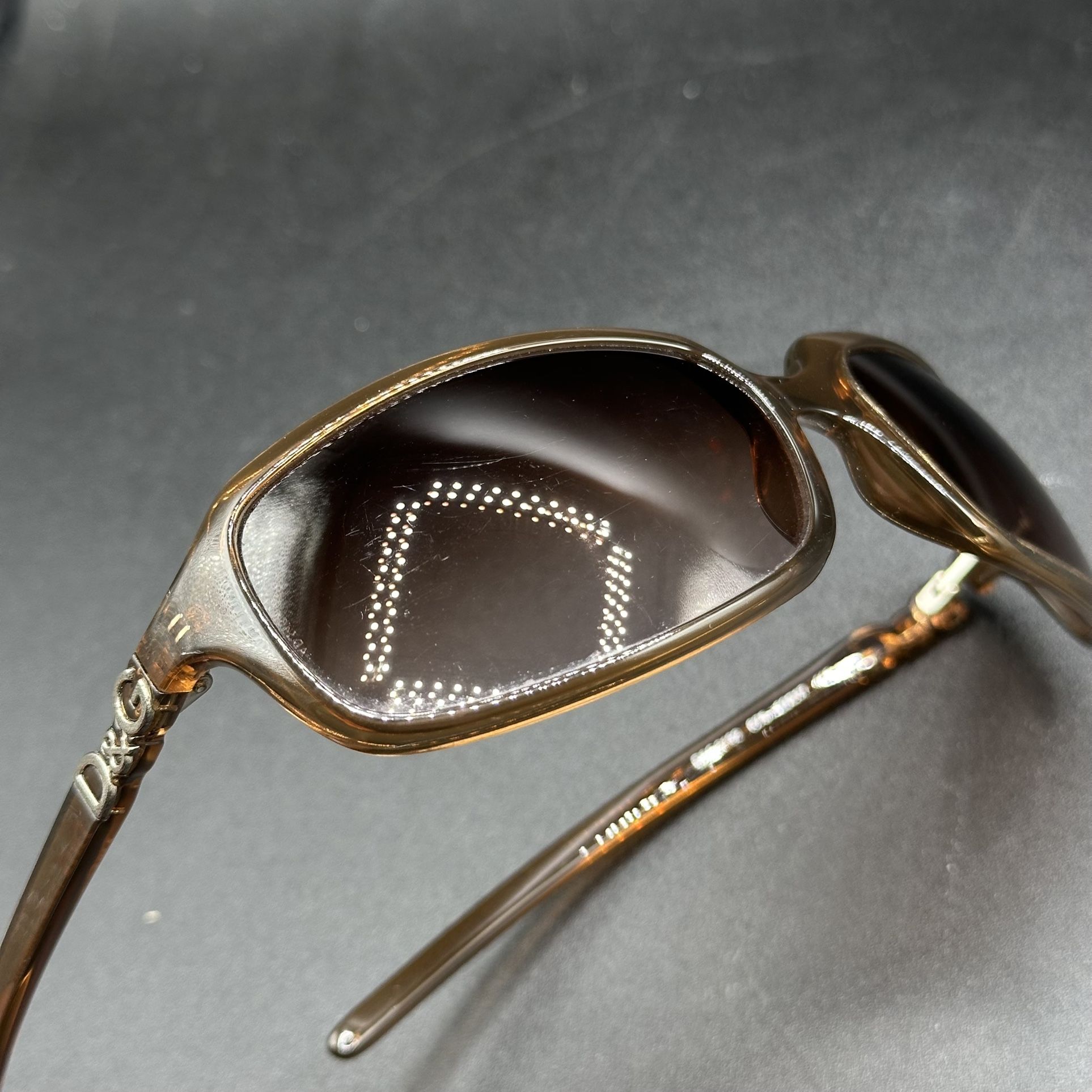 Y2K Dolce & Gabbana Sunglasses DD2192 875 62mm Honey/Brown 