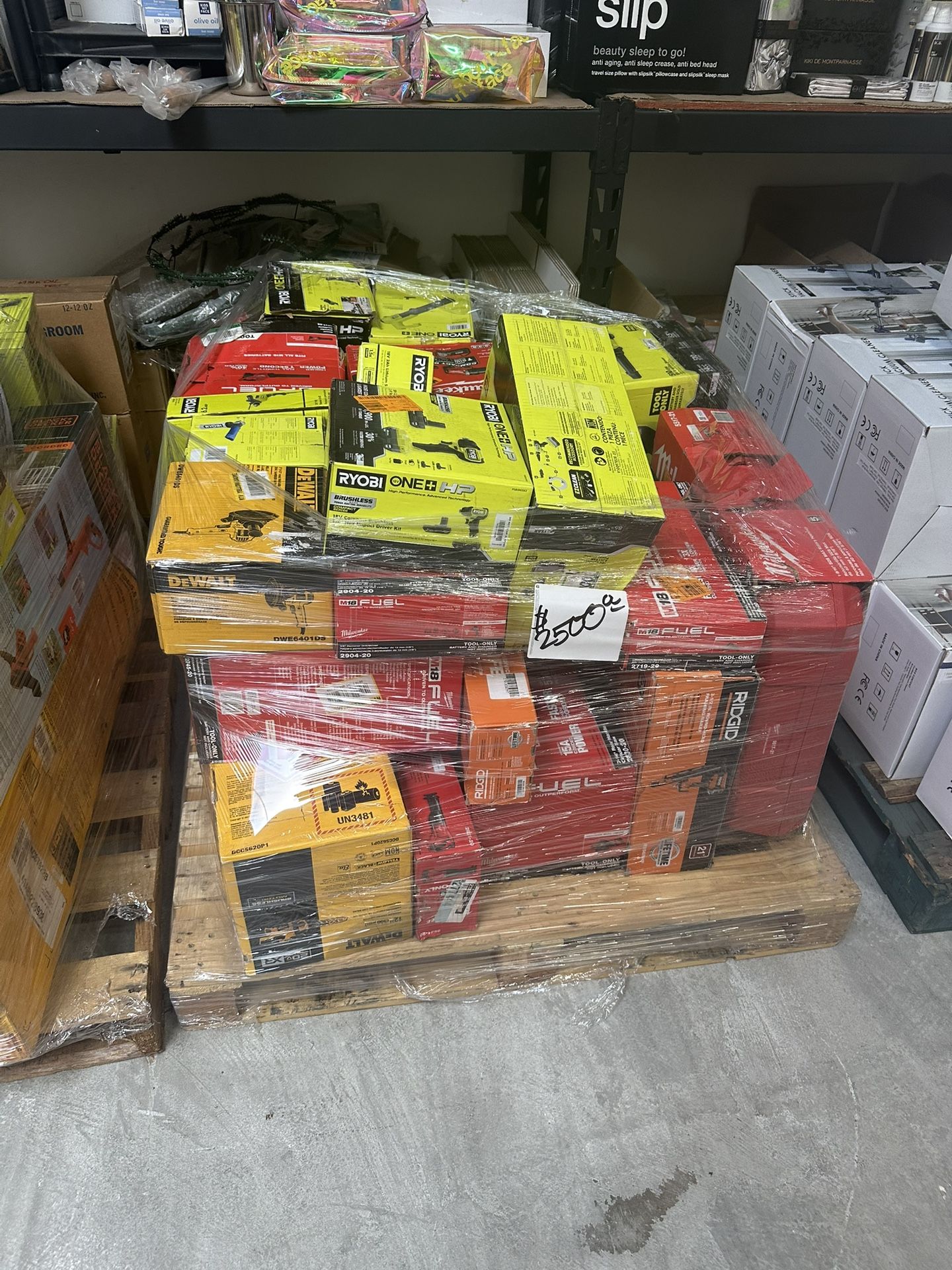 Milwaukee, Ryobi And Dewalt Tools