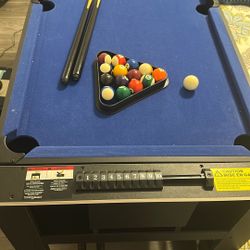 Mini Pool Table With Other Tables 