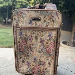 Vintage Floral Luggage
