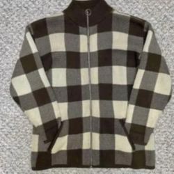 Women’s Heavyweight zip up vintage cardigan. Gap. Oversized small