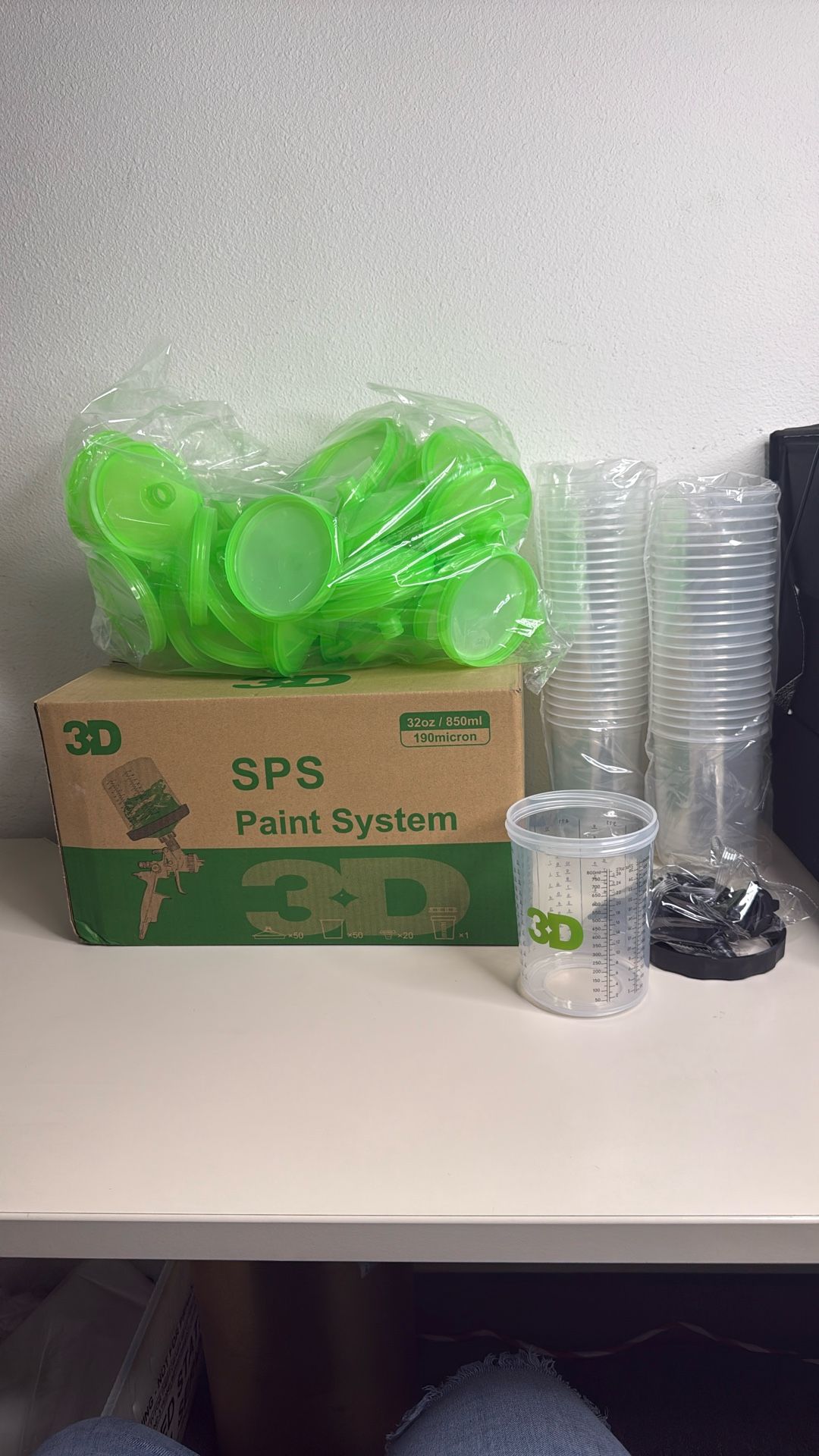 3D SPEEDY PAINT SYSTEM 850ML - 190MIC