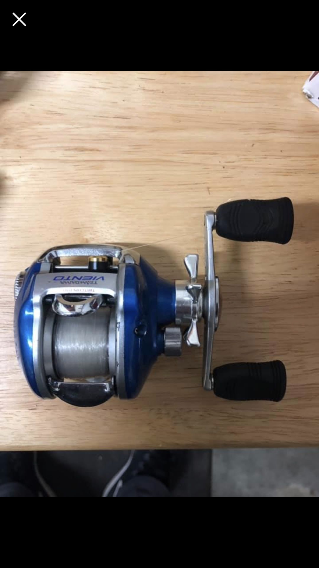 Team daiwa Viento baitcast reel