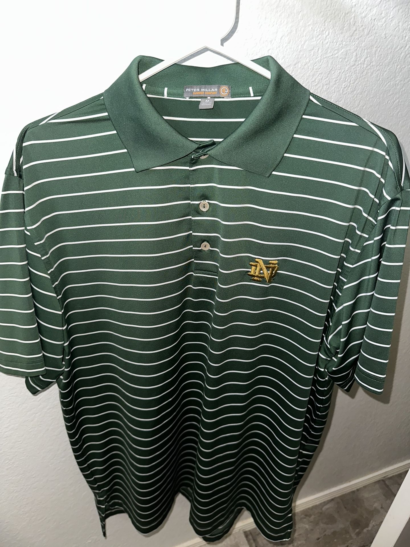 Peter Millar Notre Dame Polo Size M