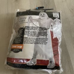 Party City Creepy Spirit Halloween Costume Child Large