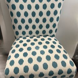 2 Fabric Dining Chairs