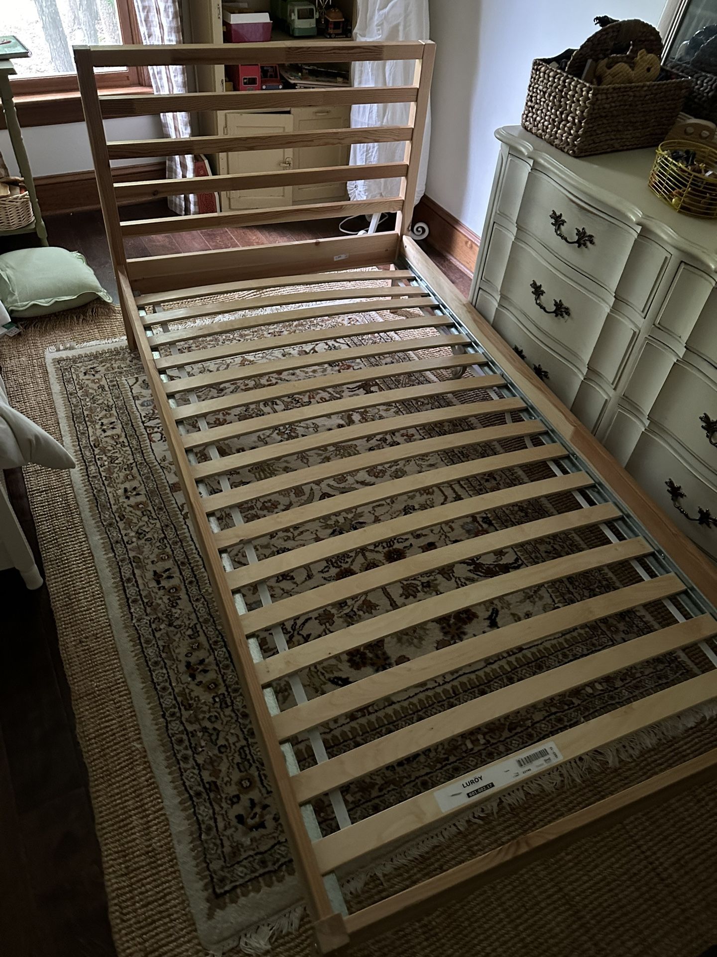 Wooden Twin bed 