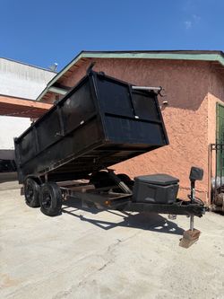 8x12 DUMP TRAILER 10000 GVWR