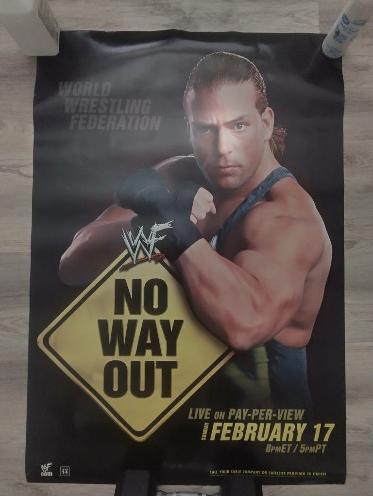 WWE WWF ECW WCW No Way Out 2002 RVD Rob Van Dam Full Size Poster
$80
Price is FIRM
Message if interested