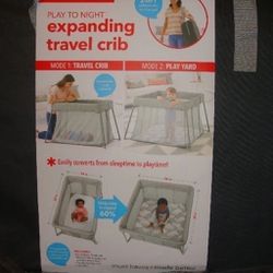 Expanding Travel Crib Like New Condition Smoke And Pets Free Home Seriously Buyers Only Please Check My Other Posts Thanks 