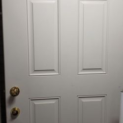 Insulated Door (80x36) with a peephole and keys