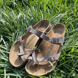 Birkenstock Mayari Mocha 9.5 Women 40 Size 