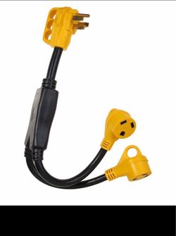 RV Power Splitter Y Adapter Cable