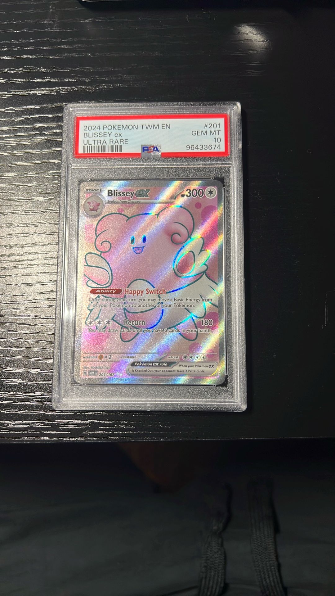 Pokemon Blissey EX PSA 10
