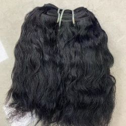 Wet and Wavy Raw Hair 