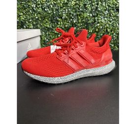 Adidas UltraBoost DNA Running Shoes Mens Sz 9 Vivid Red GV8712 New