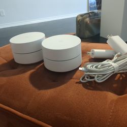 Google home wifi x2