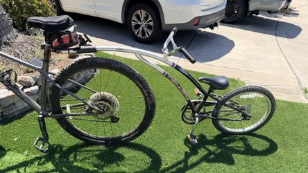 Trail-A-Bike towing bike attachment