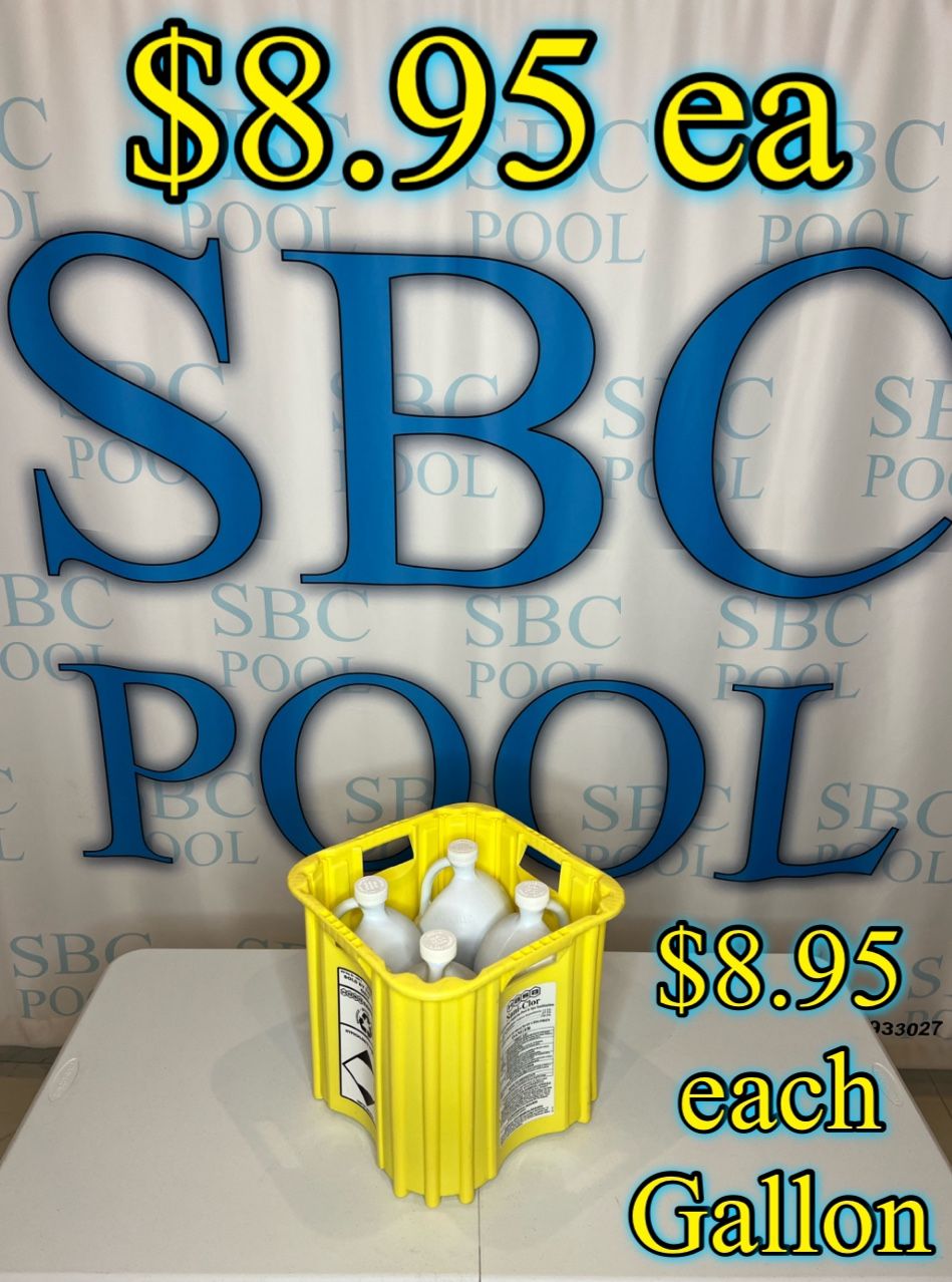 Chlorine per gallon