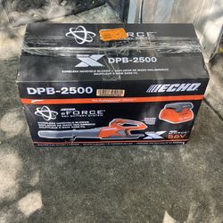 ECHO 56V 151 MPH 526 CFM Cordless Battery Powered Handheld Leaf Blower with 2.5Ah Battery and Charger