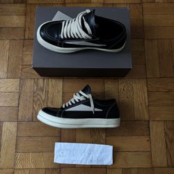 Black Rick Owen’s Vans low